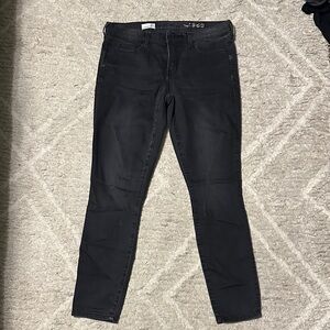GAP Women's Dark Gray Skinny Jeans